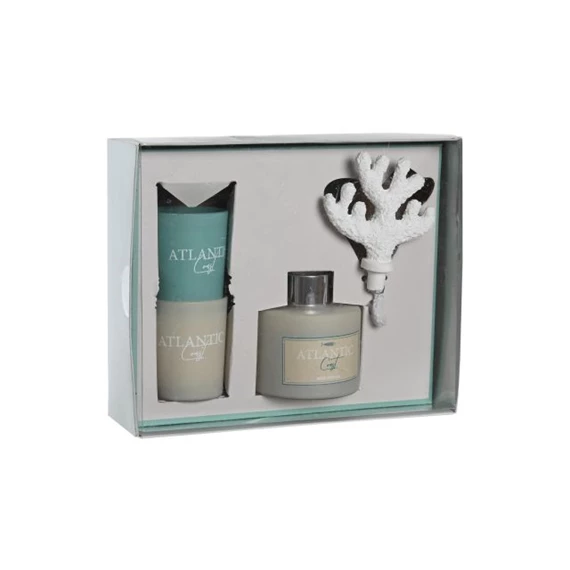 Illatosító szett pálcával, gyertyával 100 ml 5x5x6 cm S/3