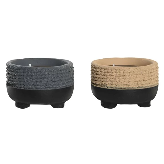 Illatgyertya 10x10x7 cm 2 féle