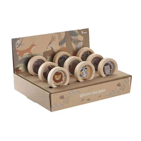 Játék állatos 6x2x6 cm 6 féle