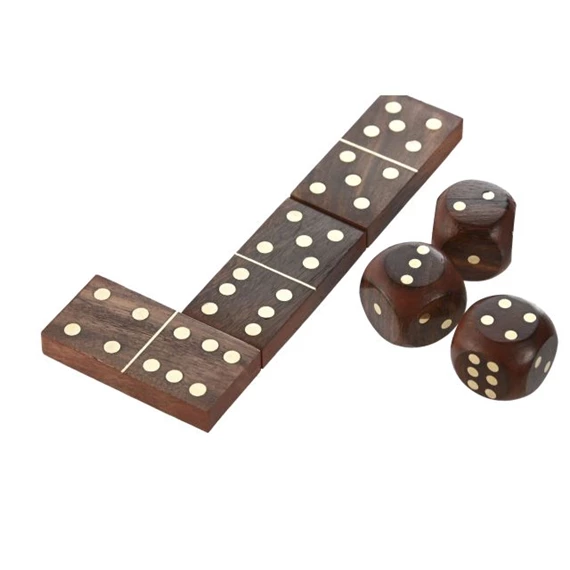 Játék szett dominó 20x15x5 cm S/4