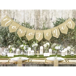 Juta szalag csipkével 5x500 cm