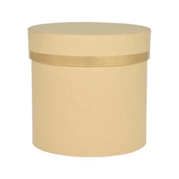 Kalapdoboz arany szegéllyel 10x10 cm