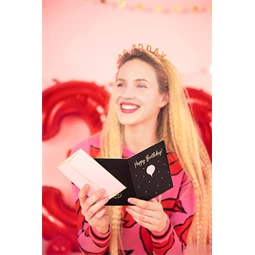 Kártya 30-as számú zománc kitűzővel 10,5x14,8 cm