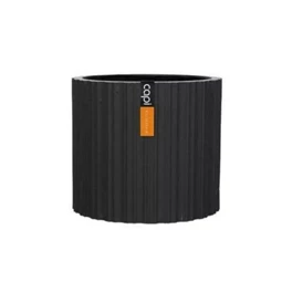 Kaspó kerek, 3D csíkos 14x14x13 cm