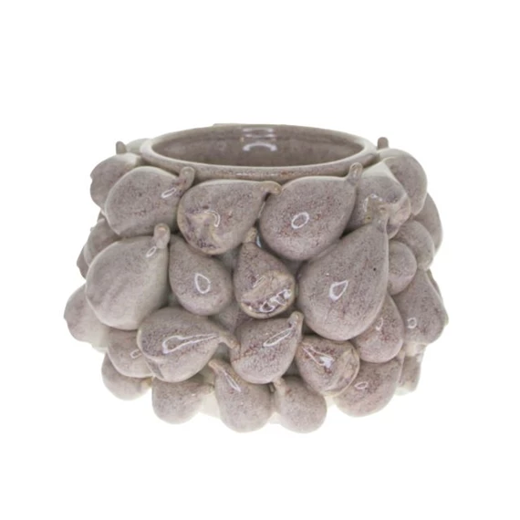 Kaspó 3D füge mintával 26,5x25,5x21 cm