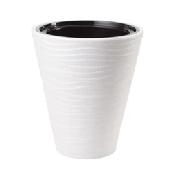 SAHARA kaspó kerek, álló, ültető betéttel 39x44 cm