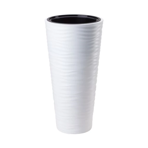 SAHARA kaspó kerek, álló, ültető betéttel 39x79 cm