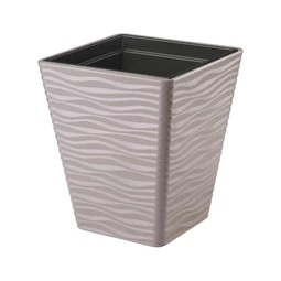 SAHARA SLIM kaspó szögletes, ültető betéttel 29x56 cm