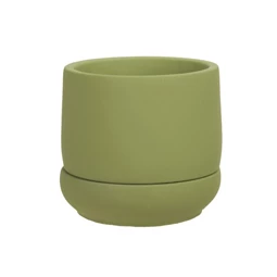 Kaspó alátéttel 12x11,5 cm