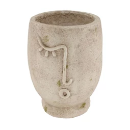 Kaspó arccal 26x26,5x33,5 cm