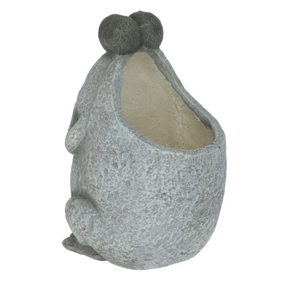 Kaspó ültethető, béka 24,5x22,5x33 cm