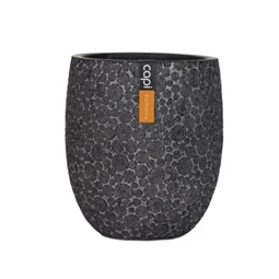 Kaspó kerek, famintás 13x15 cm