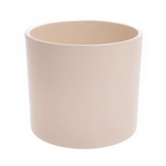 Kaspó kerámia 28 cm krém