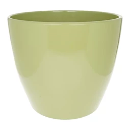 Kaspó kerek, mázas 13,5x13,5x12,5 cm