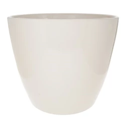 Kaspó kerek, mázas 25x25x22 cm