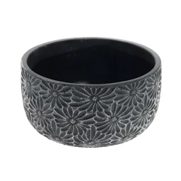 Kaspó margaréta mintával 16,8x16,8x9,8 cm