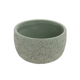 Kaspó margaréta mintával 16,8x16,8x9,8 cm