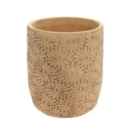 Kaspó margaréta mintával 17x17x20,8 cm