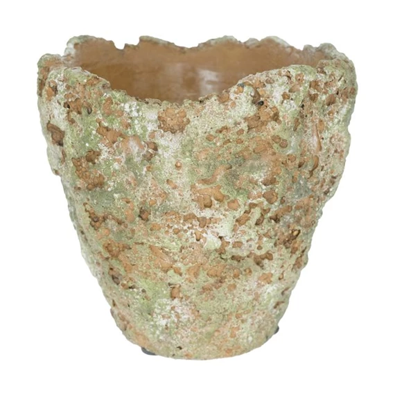 Kaspó mohás 26,5x26,5x25,5 cm