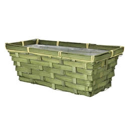 Kosár ültethető, négyszögletes 25x12x9 cm