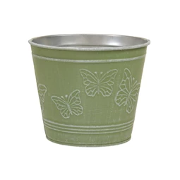 Kaspó pillangó mintával 14x12 cm