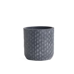 Kaspó rombusz mintával, átm. 18-15-12- cm S/3