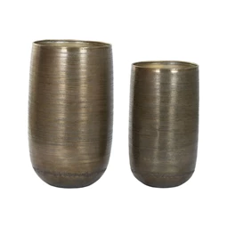 Kaspó szett 35x35x63 cm S/2