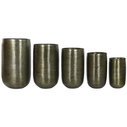 Kaspó szett 50x50x89 cm S/5