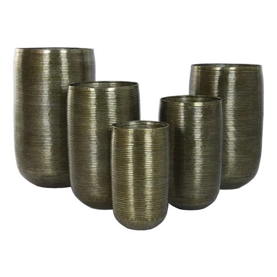 Kaspó szett 50x50x89 cm S/5