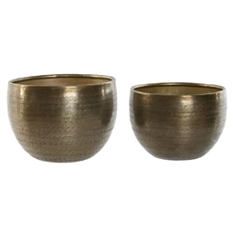 Kaspó szett kerek 20x20x16,5 cm S/2