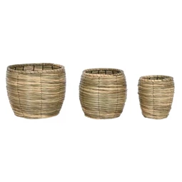 Kaspó szett kerek 36x36x31 cm S/3