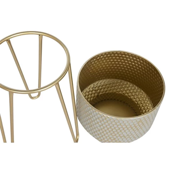 Kaspó szett lábbal 36x36x80 cm S/2