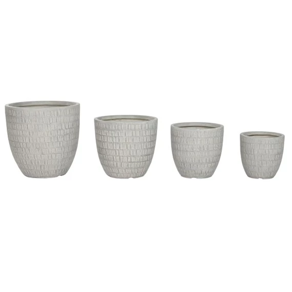 Kaspó szett 44x44x43 cm S/4