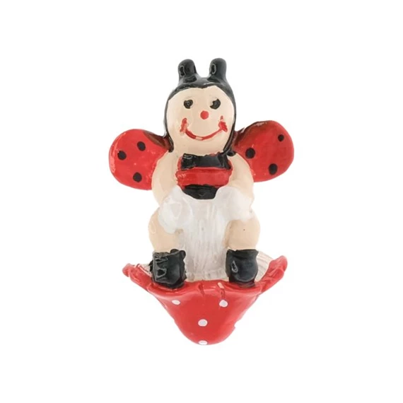 Katica gombával, öntapadós 2,1x0,9x3 cm S/6