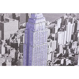 Kép New York, glitteres 150x3x100 cm