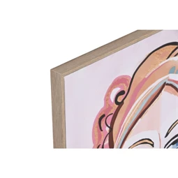 Kép absztrakt arc 50x2,5x50 cm 2 féle