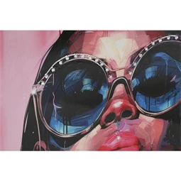 Kép afrikai nő, keretes 50x3x70 cm 2 féle