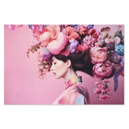 Kép edzett üveg, nő 150x0,4x100 cm