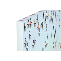 Kép emberek 3D-s 80x3,5x120 cm 2 féle