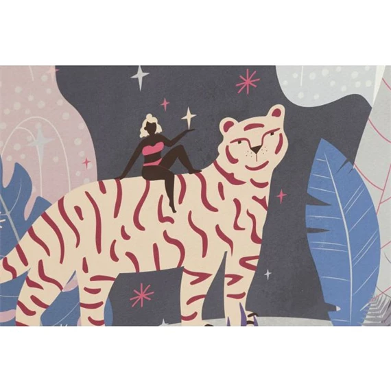 Kép fák este 53x4,3x73 cm 2 féle