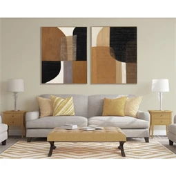 Kép keretes, absztrakt 82x3,2x102 cm 2 féle