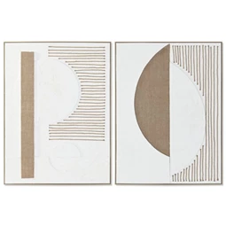 Kép keretes, absztrakt 92,5x4,5x122,5 cm 2 féle