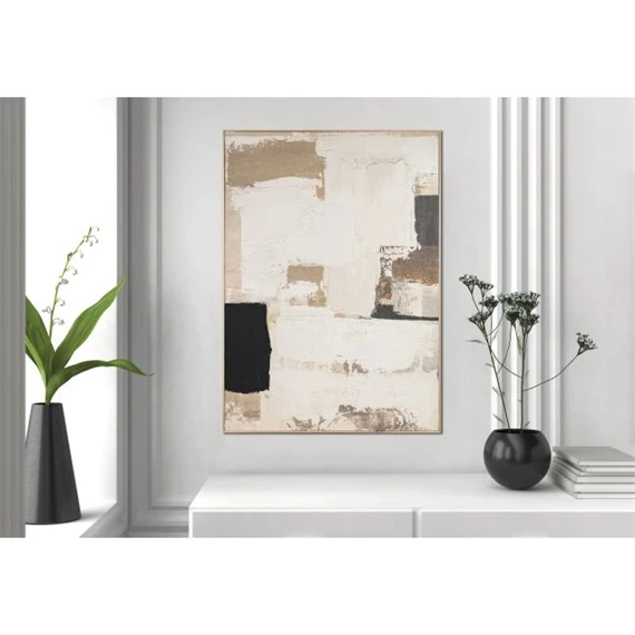 Kép keretes, absztrakt 130x5x180 cm