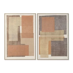 Kép keretes, absztrakt 83x4x123 cm 2 féle