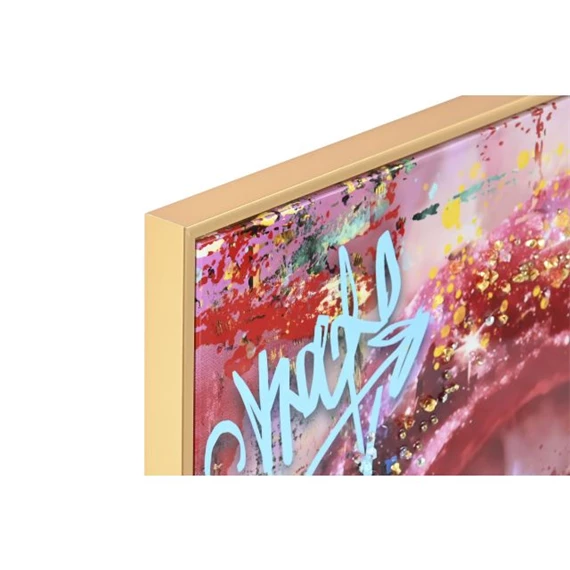 Kép keretes, ajkak 62,5x2,8x62,5 cm 2 féle