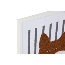 Kép keretes, állatok 3D-s 40x1,8x50 cm 4 féle