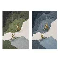 Kép keretes, emberek 80x3,50x120 cm 2 féle