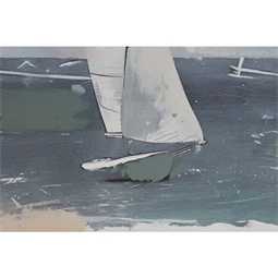 Kép keretes, hajó 100x4x70 cm 2 féle