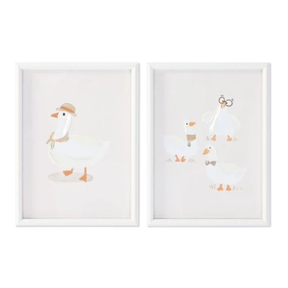 Kép keretes, liba keretes, 30x3x40 cm 2 féle