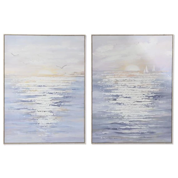 Kép keretes, naplemente 90x4,5x120 cm